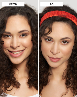 Jedwabna opaska do włosów z 100% naturalnego jedwabiu zielona Twisty