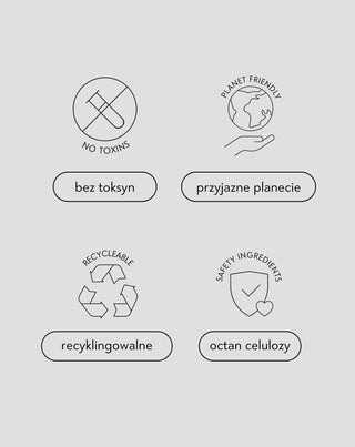 Zestaw falowanych spinek do włosów - perłowa, zielona, różowa Twisty 3 szt.