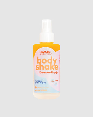 Dwufazowa mgiełka do ciała intensywnie pielęgnująca Kremowa papaja Body Shake Bracia Mydlarze - 1