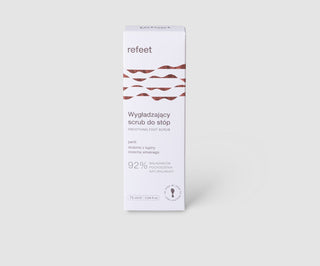 Wygładzający peeling do stóp z ekstraktem z imbiru Refeet