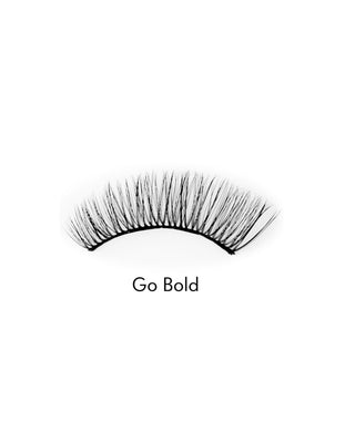 Sztuczne rzęsy na pasku 2d do wielokrotnego stosowania bardzo miękkie Go Bold Bamm!Lashes
