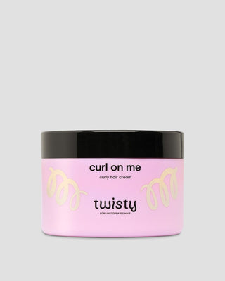 Krem do loków aktywator naturalnego skrętu włosów kręconych i puszących się Twisty