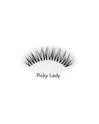 Sztuczne rzęsy 2d do wielokrotnego stosowania lekkie i miękkie Picky Lady Bamm!Lashes