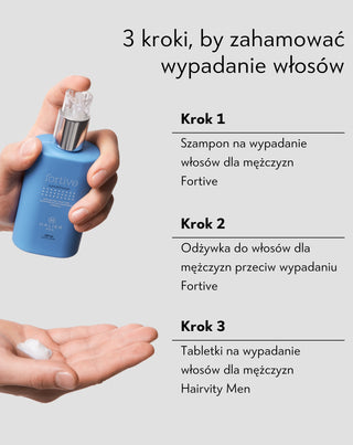 Odżywka do włosów dla mężczyzn przeciw wypadaniu z keratyną Fortive 150 ml Halier