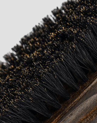 Szczotka do brody kartacz z drewna bukowego z naturalnym włosiem dzika Monolit - 2