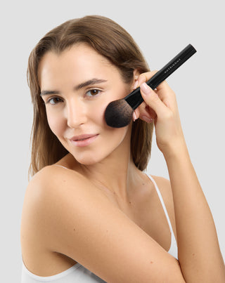 Pędzel do pudru z puszystym włosiem Nutridome - 2