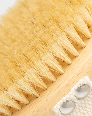 Szczotka do masażu ciała z naturalnym włosiem dzika Uddo_2 - 2