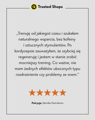 Kordyceps ekstrakt 1200mg 7% kwas kordycepsowy Energia Odporność Nutridome 60 kapsułek - 6