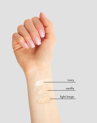 Nawilżający krem do twarzy BB spf 50 z kwasem hialuronowym i witaminą C 01 Ivory Nutridome - 3