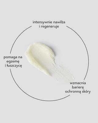 Naturalna maść konopna nawilżająca do skóry suchej i na egzemę Saint Éternité