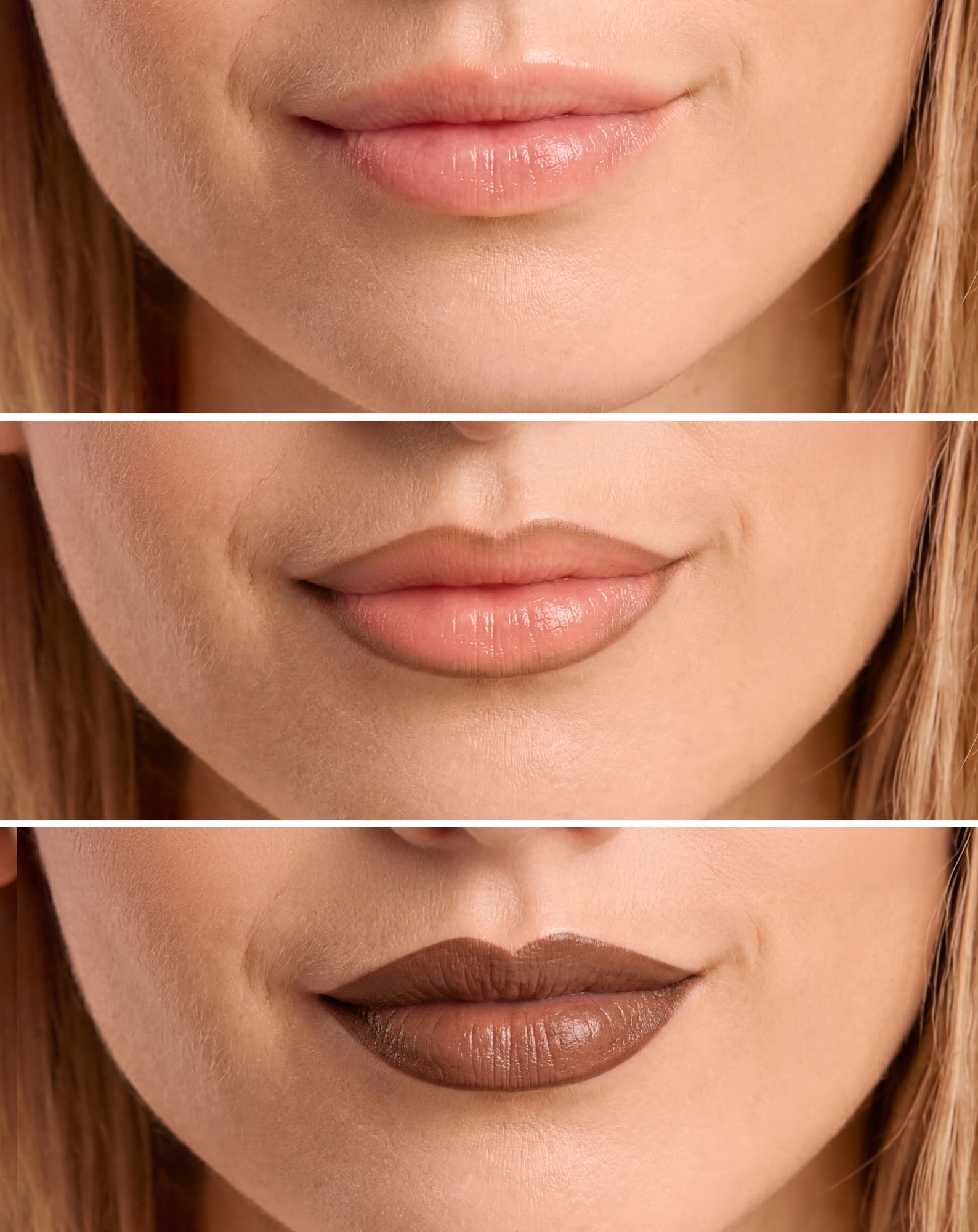 Konturówka do ust z długotrwałą formułą i witaminą E Nutridome - 05 Mocha Mousse - 3