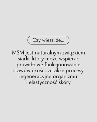 MSM metylosulfonylometan na stawy i kości suplement diety Nutridome 60 szt. - 5