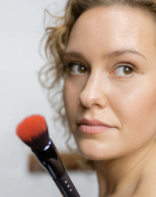 Pędzel do podkładu z dwiema długościami włosia do stopniowania krycia nr 8 Say Makeup - 2