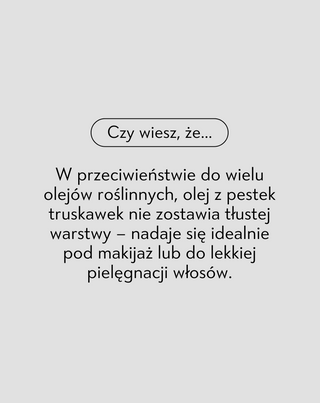 Olej z pestek truskawek redukujący łojotok Mel Skin_2