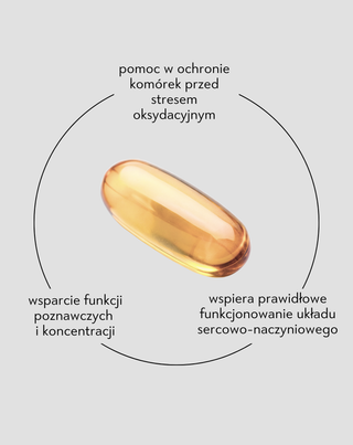 Omega-3 Nutridome na odporność i prawidłowe funkcjonowanie mózgu, serca i widzenia 660 mg EPA 440 mg DHA/dzień 60 szt. - 2