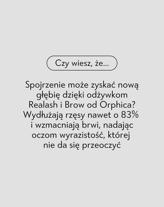 Zestaw odżywek Realash i Brow stymulujących porost rzęs i brwi Orphica - 4