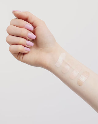 Rozświetlający podkład nawilżający z kwasem hialuronowym 01 Porcelain Nutridome - 6