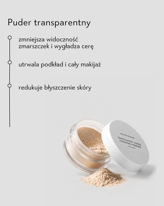 Sypki, transparentny puder wykańczający z jedwabistym wykończeniem Nutridome - 2