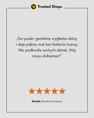 Sypki, transparentny puder wykańczający z jedwabistym wykończeniem Nutridome - 6