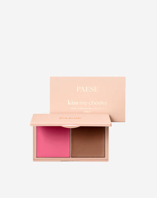 Kremowa paleta do konturowania twarzy kiss my cheeks cold Paese 1 - 3