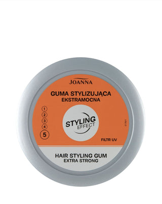 Srebrna Guma stylizująca w słoiku z filtrem UV Styling Effect Joanna