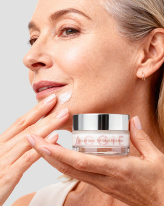 Krem do cery dojrzałej z kolagenem, kwasem hialuronowym i witaminą E dla kobiet 50+ Aggie - 2