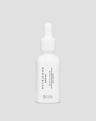 Kwas salicylowy 2% serum do twarzy na niedoskonałości i trądzik z niacyną i aloesem Nutridome