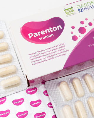 Parenton Woman suplement diety dla kobiet planujących ciążę GardenPharm 30 kapsułek