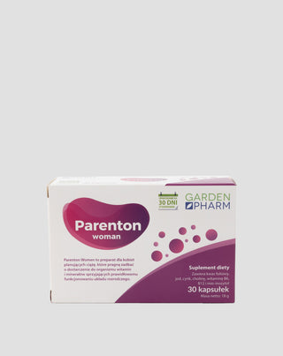 Parenton Woman suplement diety dla kobiet planujących ciążę GardenPharm 30 kapsułek