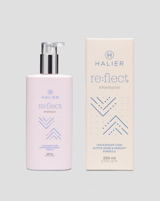 Szampon do włosów farbowanych bez parabenów Re:flect 250 ml Halier