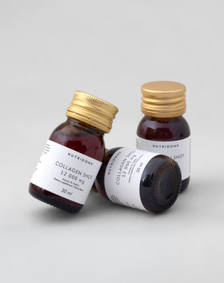 Kolagenowe shoty w płynie 12 000 mg z witaminami, suplement diety Nutridome 30 × 30 ml - 2