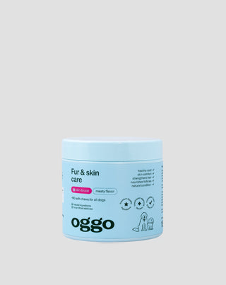 Fur & Skin karma uzupełniająca dla psów na piękną sierść i zdrową skórę Oggo 180 g - 1