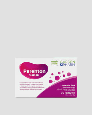 Parenton Woman suplement diety dla kobiet planujących ciążę GardenPharm 30 kapsułek - 1