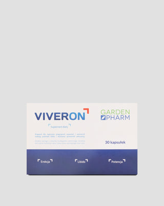 Kapsułki na libido i potencję z żeń-szeniem i buzdygankiem naziemnym Viveron GardenPharm 30 kapsułek - 1