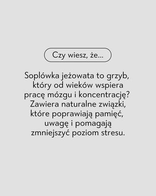Soplówka Jeżowata Mel Skin tabletki z ekstraktem Lion’s Mane na pamięć i pracę mózgu 60 kapsułek_3