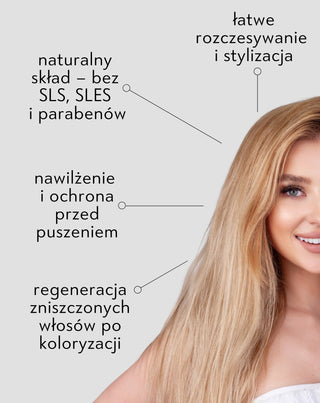 Szampon do włosów farbowanych bez parabenów Re:flect 250 ml Halier