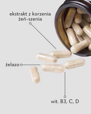 Tabletki dla mężczyzn na wsparcie sprawności fizycznej i umysłowej oraz odporność Monolit 60 kapsułek