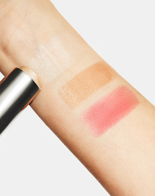 Zestaw do makijażu róż, bronzer, rozświetlacz uniwersalny do każdego rodzaju skóry Aggie