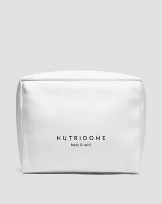Pojemna kosmetyczka ze skóry ekologicznej Nutridome