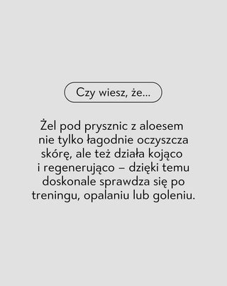 Żel pod prysznic dla mężczyzn z aloesem o zapachu drzewa sandałowego Monolit