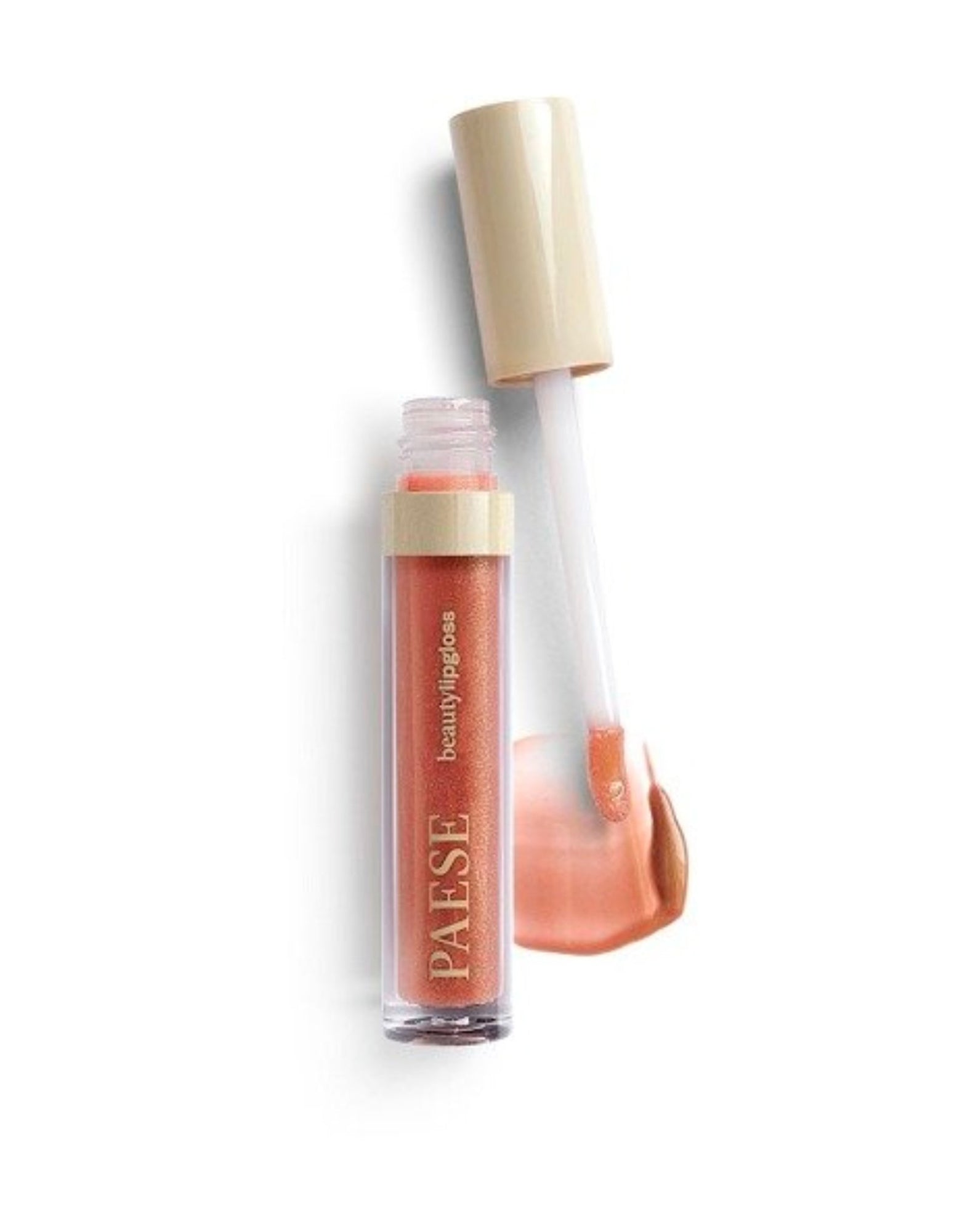 Błyszczyk z drobinkami optycznie zwiększający usta, lustrzany efekt 05 Glazed Lipgloss Paese - 4