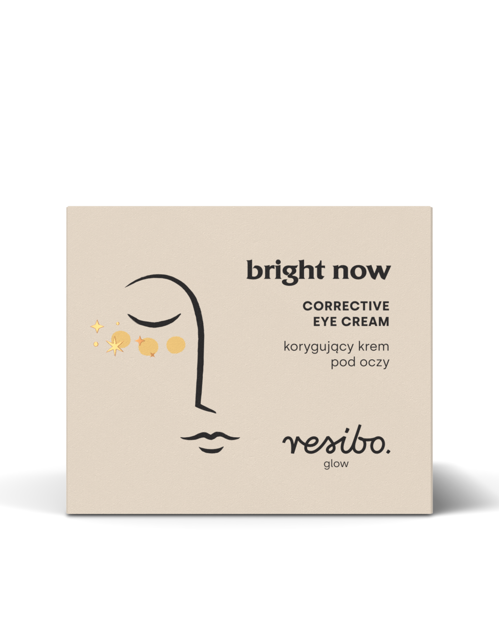 Korygująco-rozświetlający krem Bright Now pod oczy 15 ml Resibo - 4