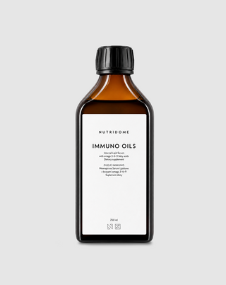 Oleje na odporność z kwasami omega 3-6-9 w płynie Immuno Nutridome 250 ml - 1