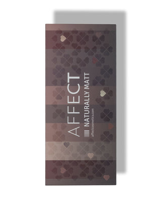 Paleta cieni prasowanych Naturally Matt Pressed Eyeshadows Palette Affect Professional Cosmetics - 3