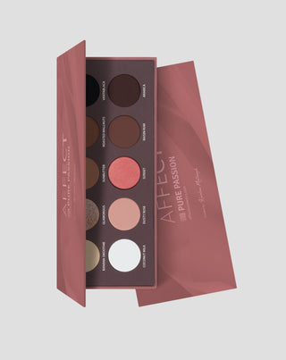 Paleta trwałych cieni prasowanych Pure Passion Affect Professional Cosmetics - 1