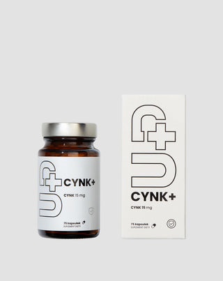 Up Cynk plus zawierający 15mg cynku w jednej kapsułce Up Health Pharma 75 kapsułek - 4