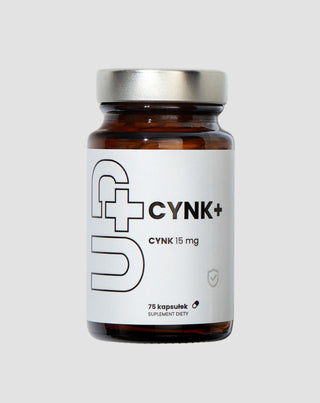 Up Cynk plus zawierający 15mg cynku w jednej kapsułce Up Health Pharma 75 kapsułek - 1
