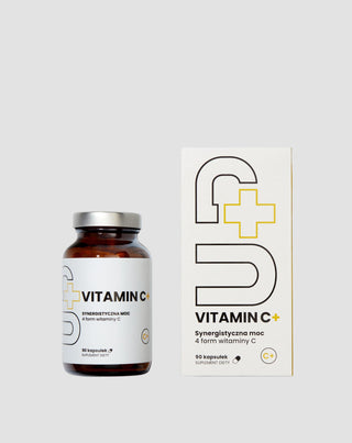 Suplement UP Vitamin C+ dla kompleksowego wsparcia odporności przy wrażliwym żołądku Up Health Pharma 90 kapsułek - 3