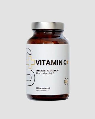 Suplement UP Vitamin C+ dla kompleksowego wsparcia odporności przy wrażliwym żołądku Up Health Pharma 90 kapsułek - 1