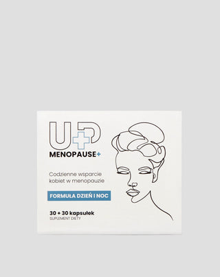 Dwufazowy suplement diety wspierający kobiety w okresie menopauzy UP Menopauza+ UP Health Pharma - 1